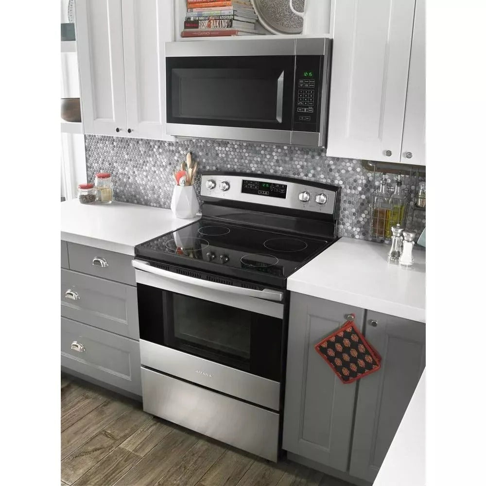 4.8 cu. ft. Electric Range in Stainless Steel - Stainless Steel