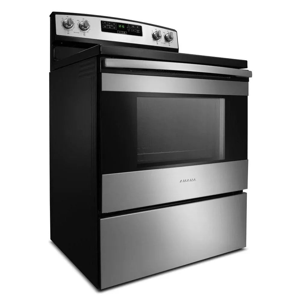 4.8 cu. ft. Electric Range in Stainless Steel - Stainless Steel