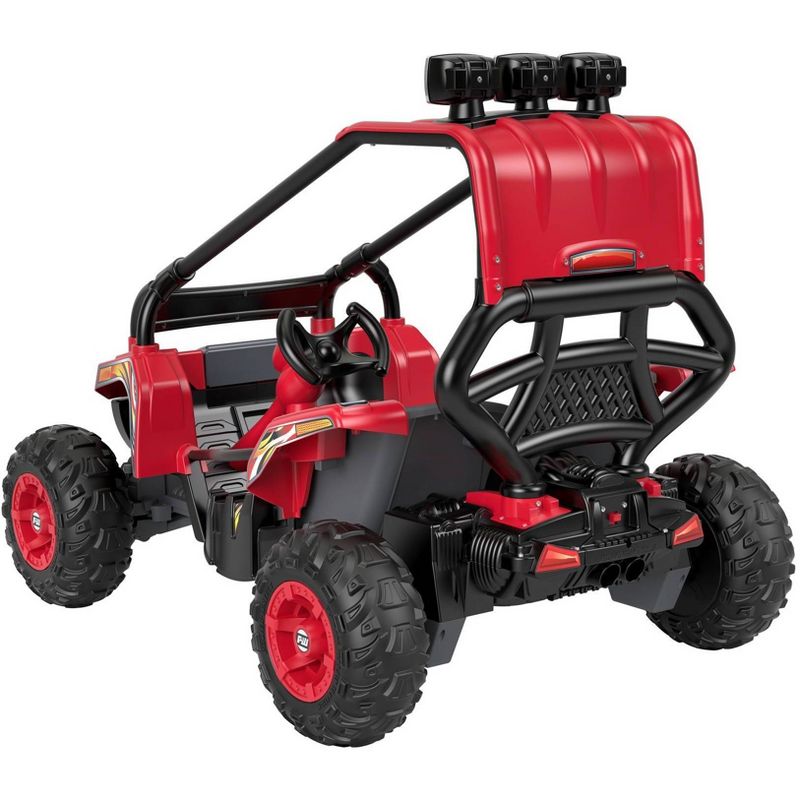 Power Wheels 12V Baja Trailster Powered Ride-On – Red/Black