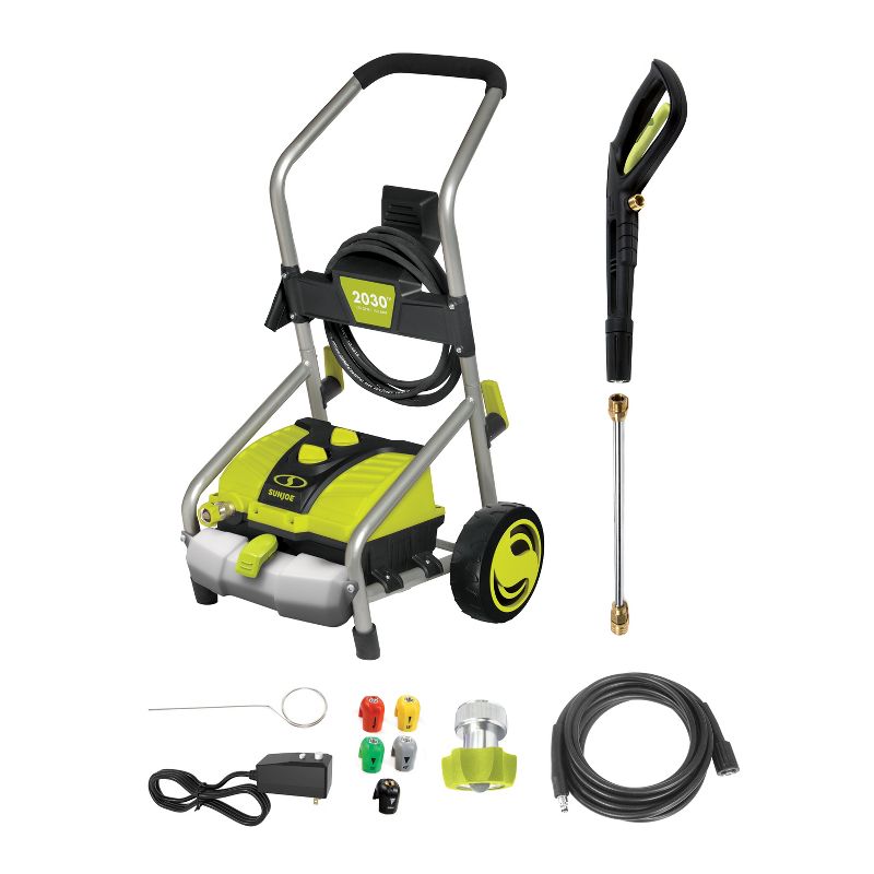 Sun Joe SPX4000 Electric Pressure Washer | 2030 PSI Max | 1.76 GPM | 14.5-Amp | Pressure Select Technology.