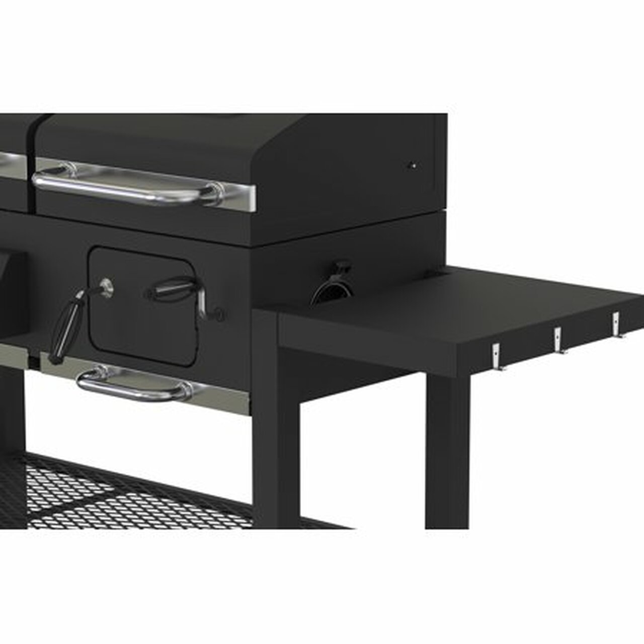 Expert Grill 2 in 1 Dual Fuel 3 Burners Gas and Charcoal