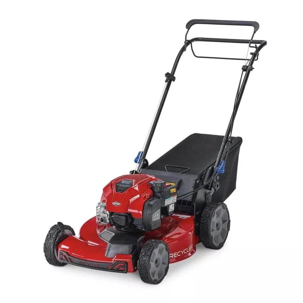22 in. Recycler SmartStow Briggs & Stratton High Wheel FWD Gas Self Propelled Lawn Mower