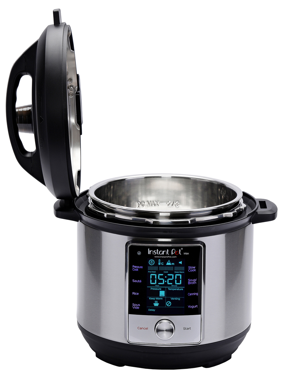 Instant Pot, 6-Quart Max, 9-in-1 Multi-Use Programmable Electric Pressure Cooker, Slow Cooker, Rice Maker, Pressure Canner, Sauté/Searing Pan, Food Steamer, Sous Vide, Yogurt Maker & Food Warmer