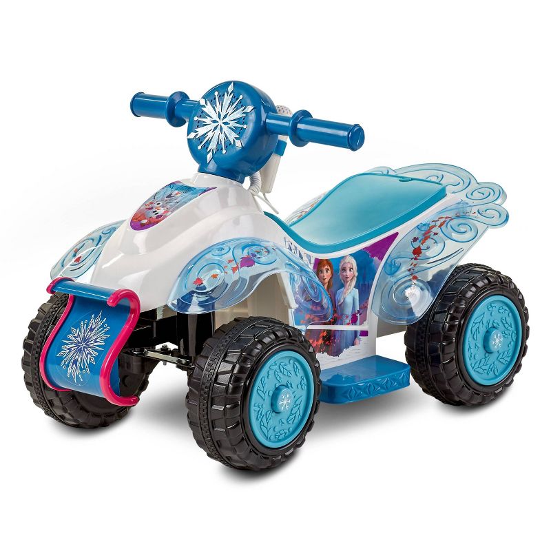 Kid Trax 6V Disney Frozen 2 Sing and Ride Powered Ride-On – Blue
