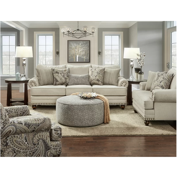 Freda 78'' Loveseat with Reversible Cushions