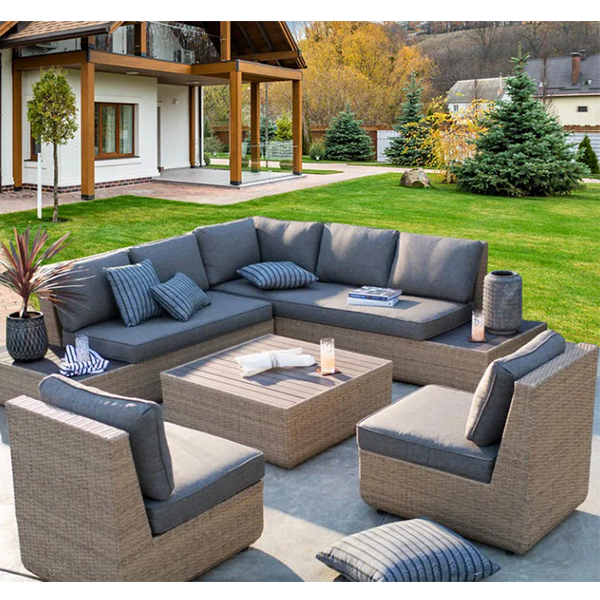 Rattan outdoor sofa
