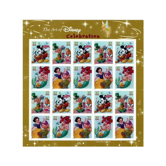 2005 37¢ Art of Disney Celebration Stamps