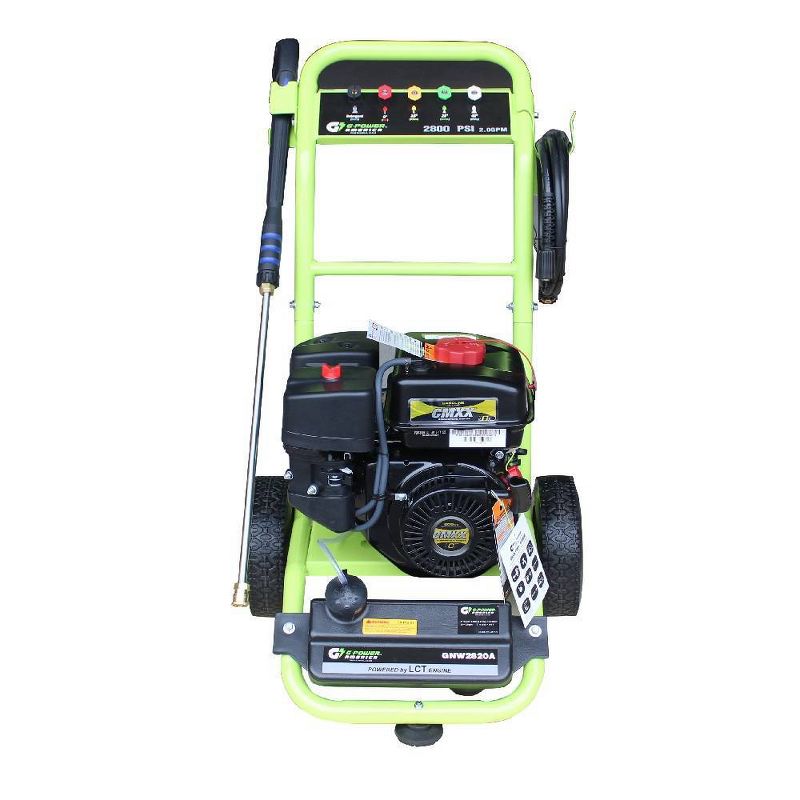 Green-Power 2800PSI 2.0 GPM Axial Pump Gas GNW2820A Pressure Washer