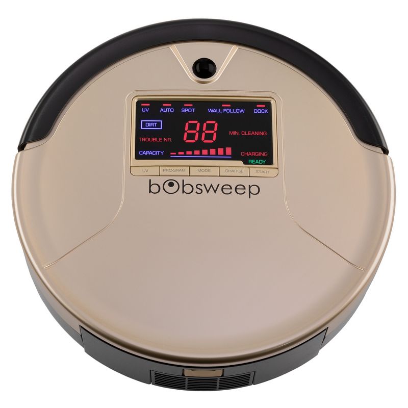 bObsweep PetHair Robot Vacuum Cleaner and Mop – Champagne
