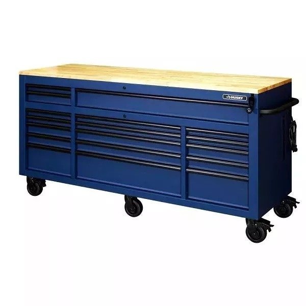 Husky 72 in. 18-Drawer Mobile Workbench