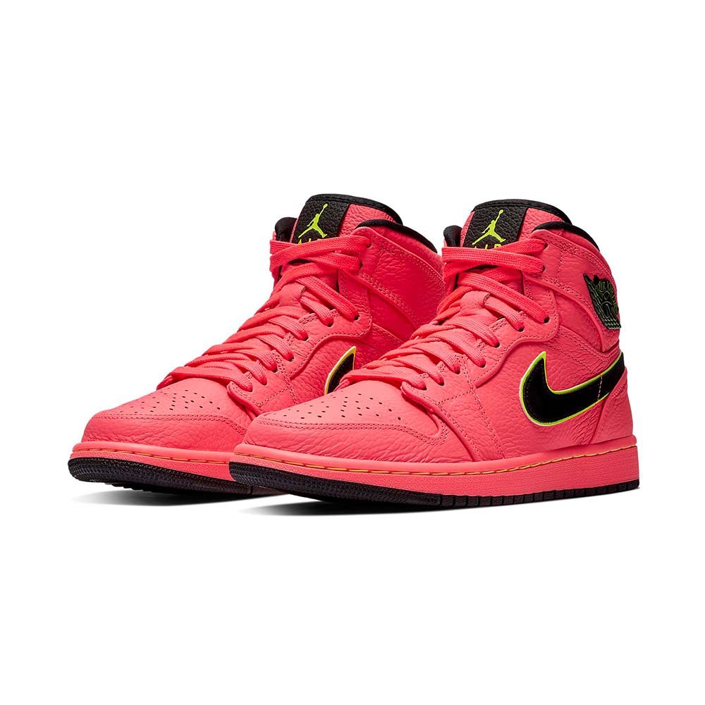 Wmns Air Jordan 1 High Premium  ‘ Hot Punch ‘ AQ9131-600