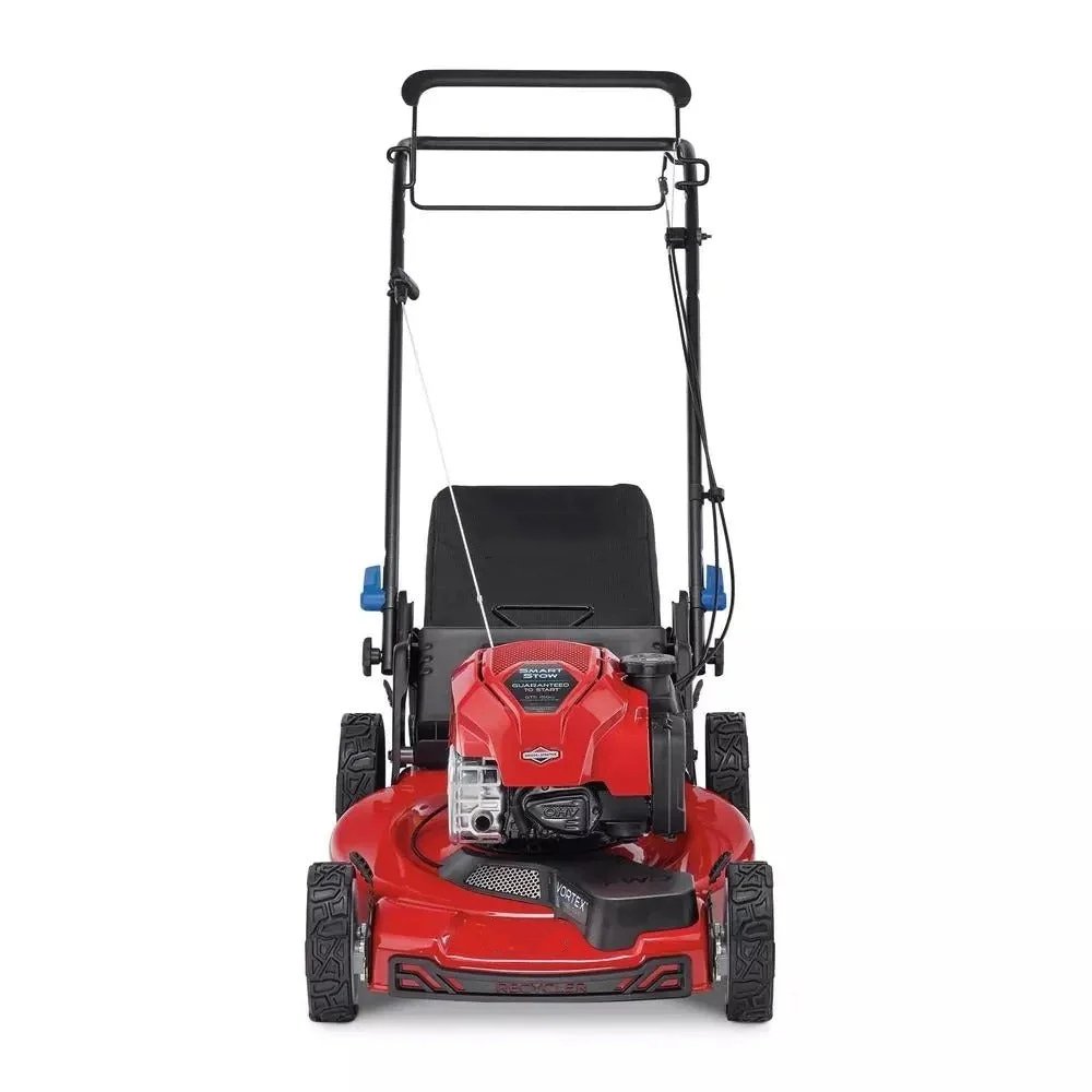 22 in. Recycler SmartStow Briggs & Stratton High Wheel FWD Gas Self Propelled Lawn Mower