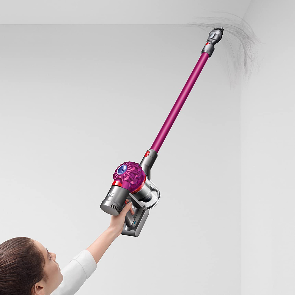 Dyson V7 Motorhead Cordless Stick Vacuum Cleaner, Fuchsia (227591-01)