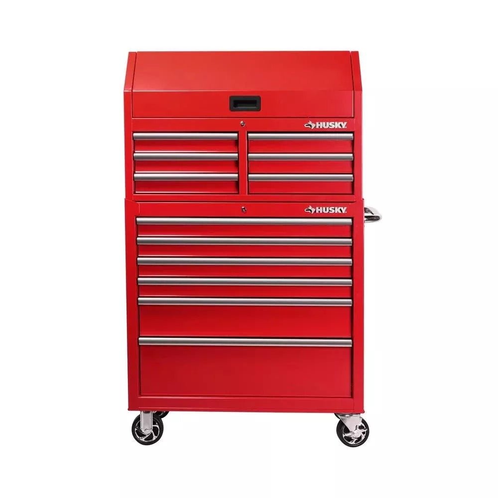 Husky 36 in. 12-Drawer Tool Chest and Cabinet Combo