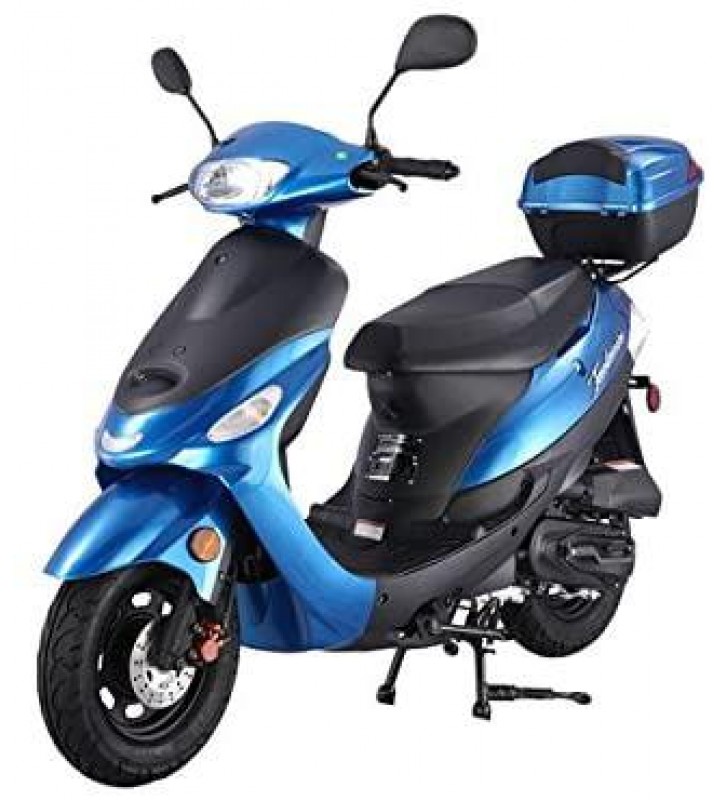SMART DEALS NOW brings to you TAO TAO - ATM-50- 49cc Street Legal Scooter Moped with Rear Mounted Storage Trunk