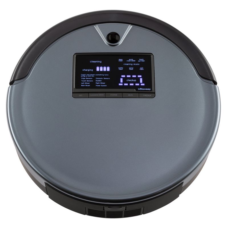bObsweep PetHair Plus Robot Vacuum Cleaner and Mop – Gray – WPP56002