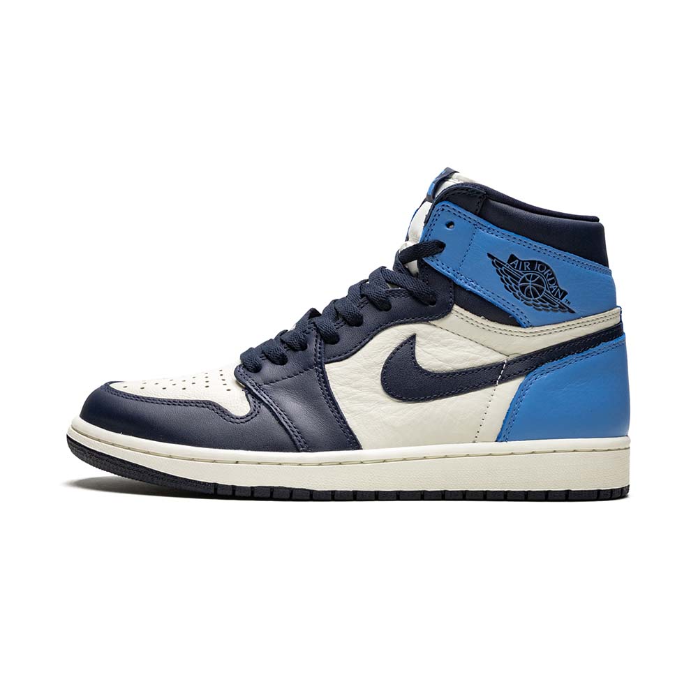 Jordan Air Jordan 1 Retro High OG  ‘ Obsidian/University Blue ‘ 555088-140