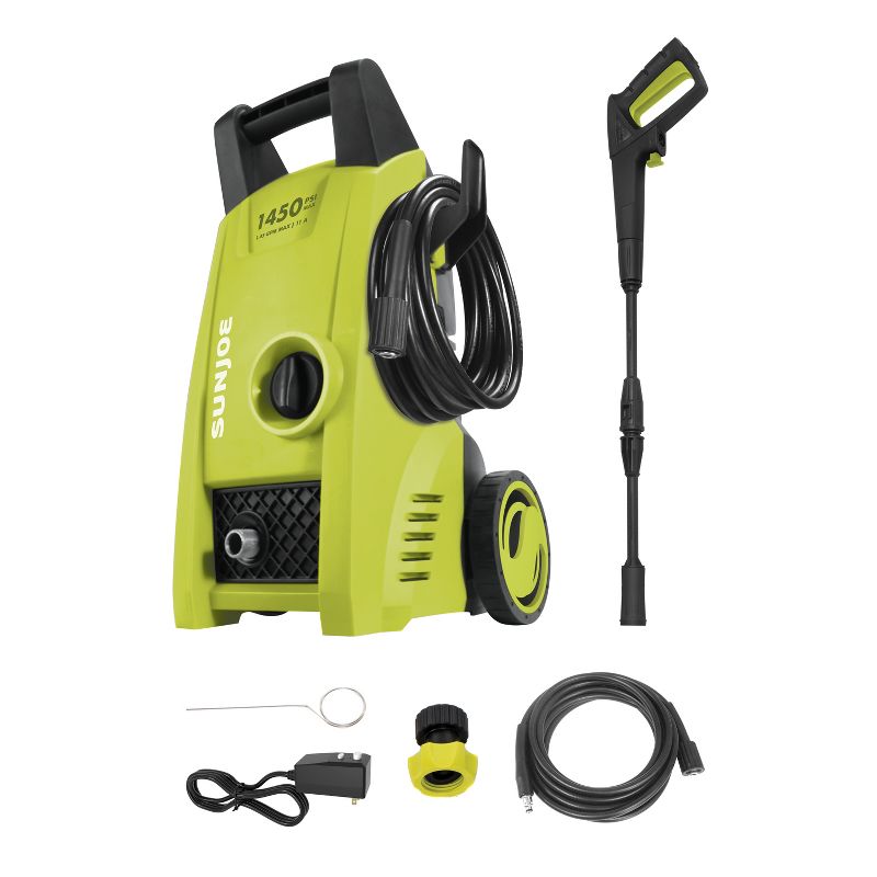Sun Joe SPX1000 Electric Pressure Washer | 1450 PSI Max | 1.45 GPM | 11-Amp.