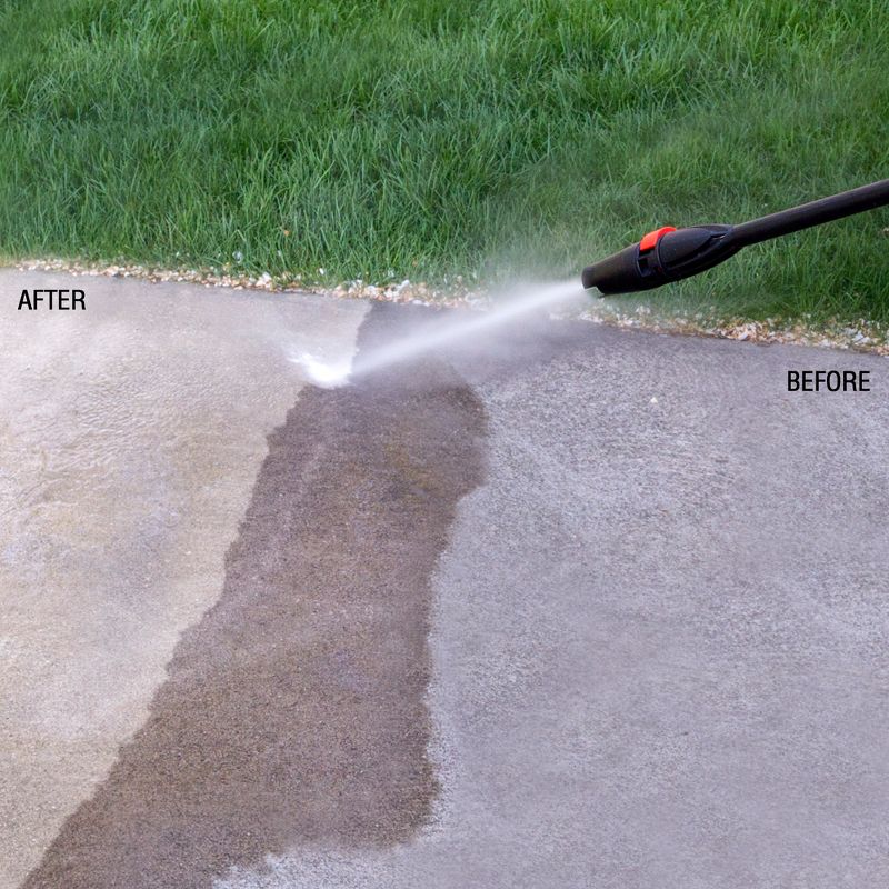 Stalwart Electric Powered 2000 PSI Pressure Washer Black