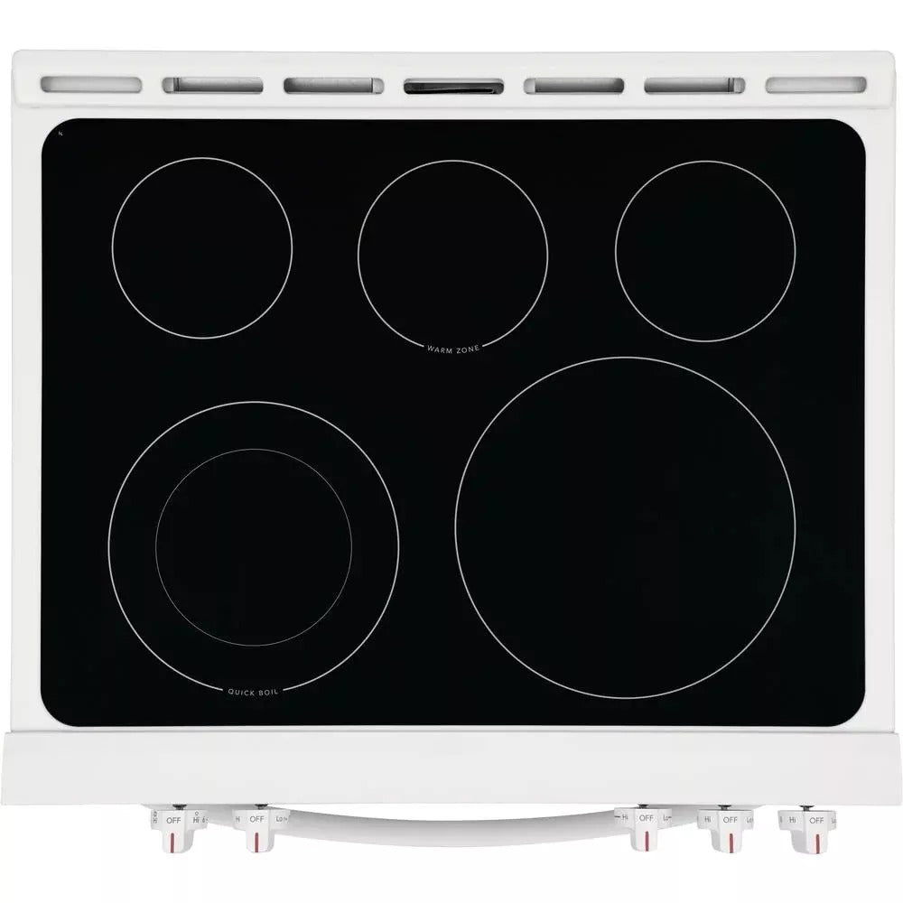Frigidaire 30 in. 5.0 cu. ft. Single Oven - Black Enamel with NVS Black Glass