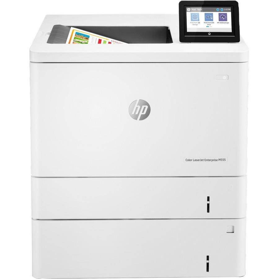7ZU79A#BGJ HP LaserJet Enterprise M555 M555x Desktop Laser Printer – Color