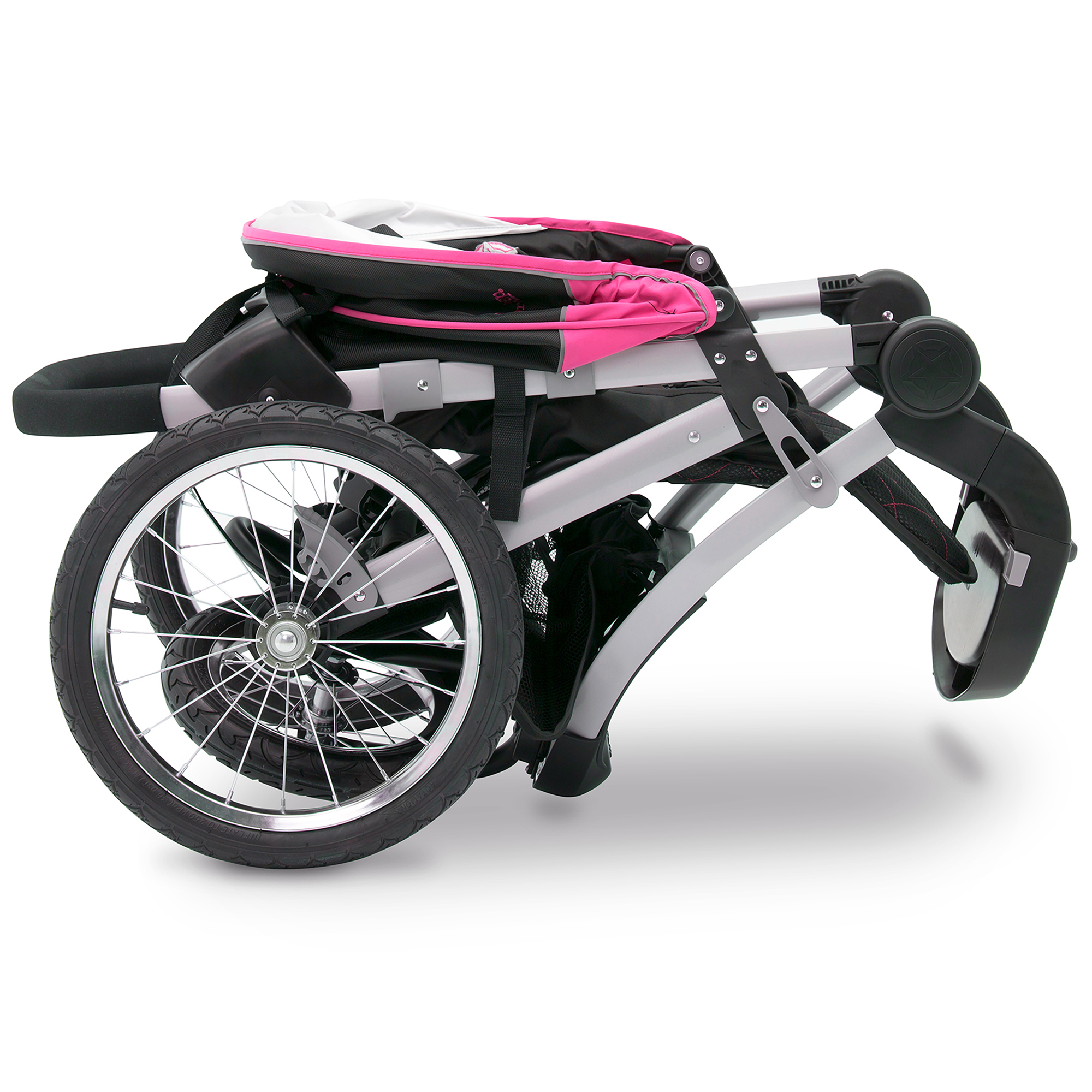 Jeep Unlimited Range Jogger by Delta Children, Trek Pink Tonal