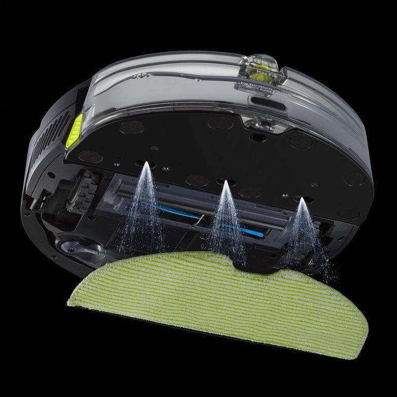 Shark AI VACMOP Wi-Fi Connected Robot Vacuum and Mop with LIDAR Navigation – RV2001WD-2