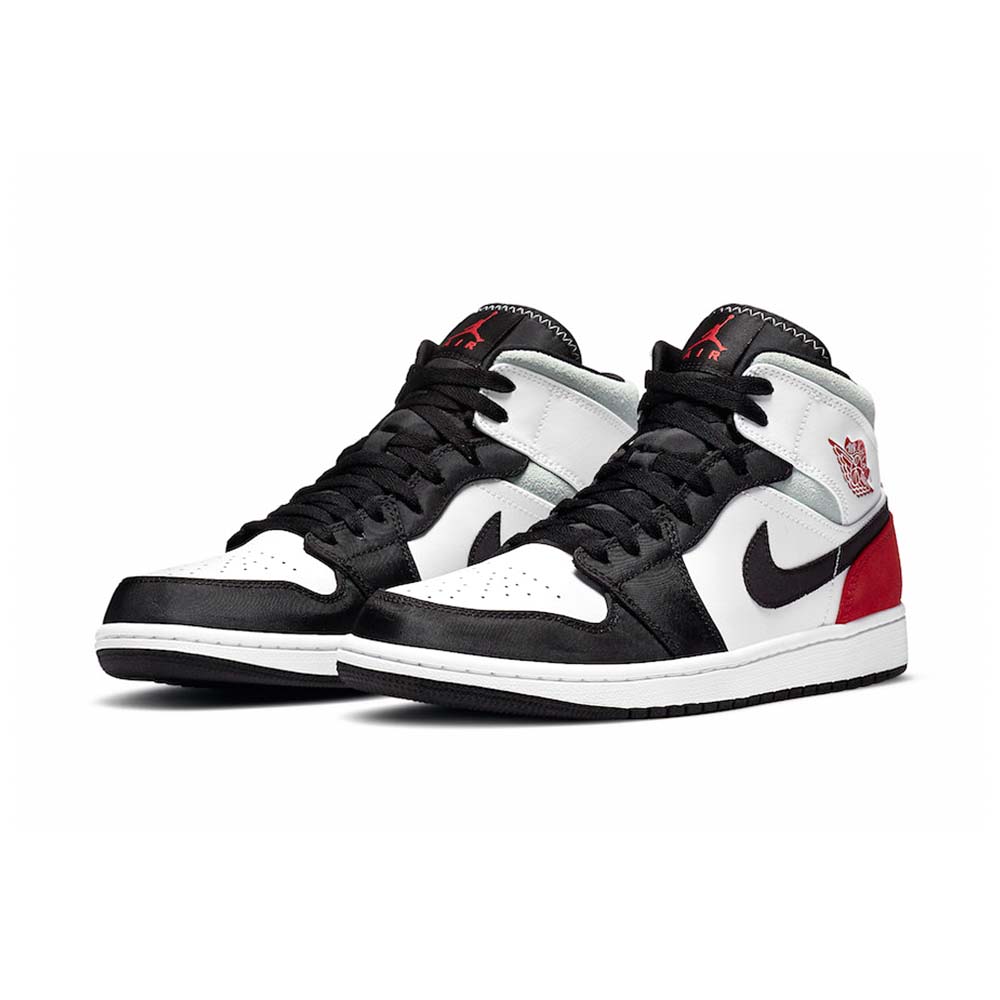 Air Jordan 1 Mid SE  ‘ Red Black Toe ‘ 852542-100