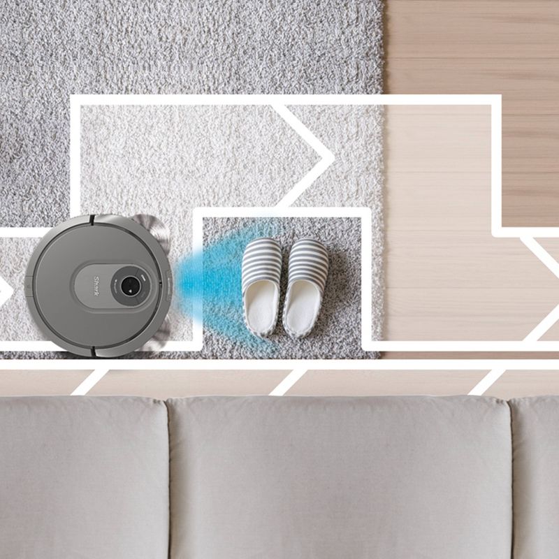 Shark AI Wi-Fi Connected Robot Vacuum with LIDAR Navigation -RV2011-2