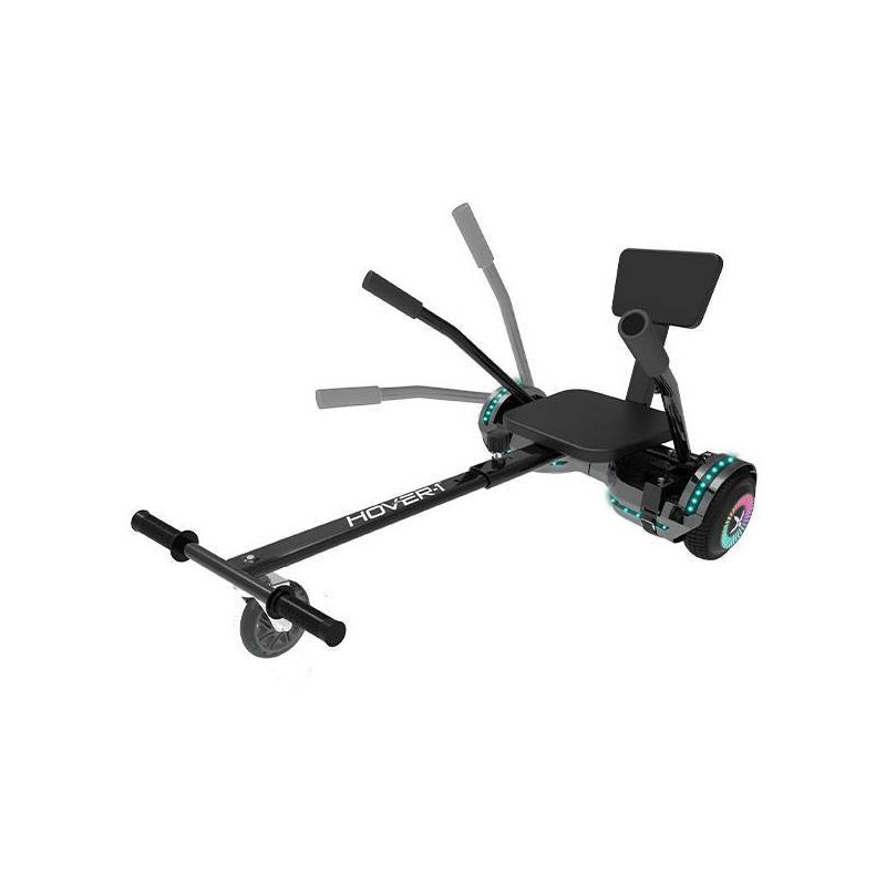 Hover-1 Chrome 2.0 Hoverboard/Buggy Combo – Black