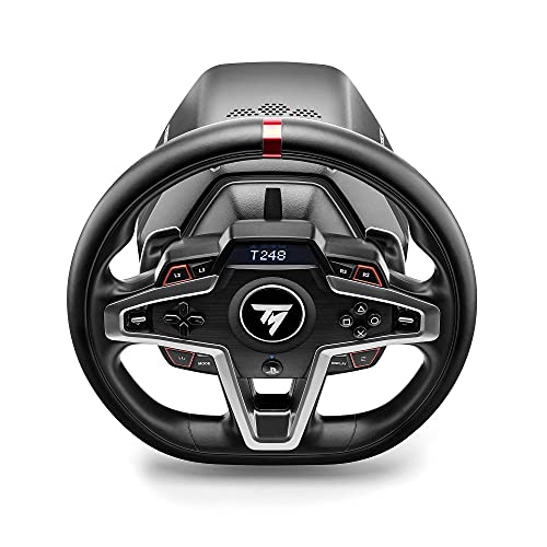 Thrustmaster T248 Racing Wheel and Magnetic Pedals, PS5, PS4, PC, HYBRID DRIVE