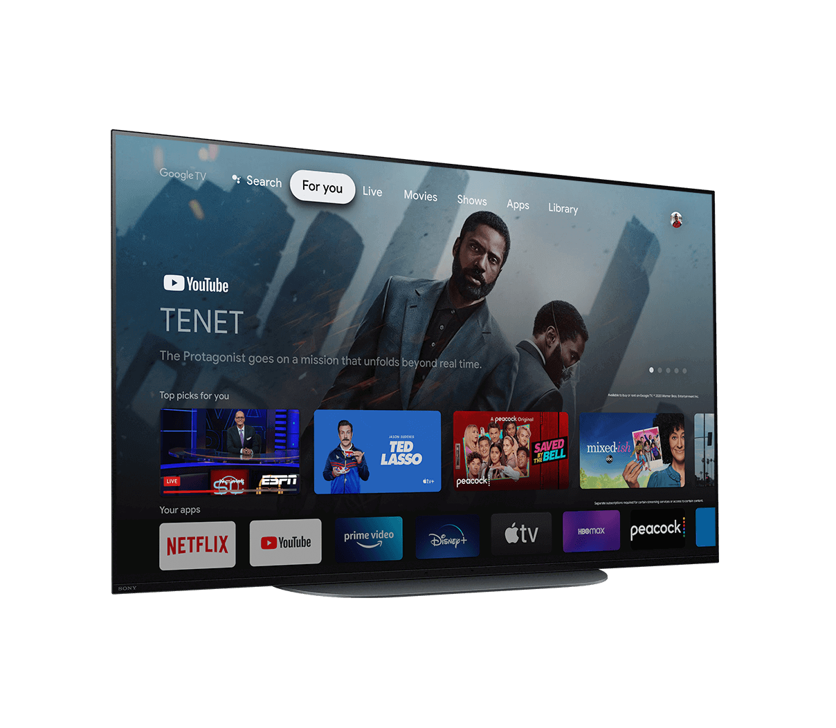 XR-42A90K BRAVIA XR A90K 4K HDR OLED TV with smart Google TV (2022)