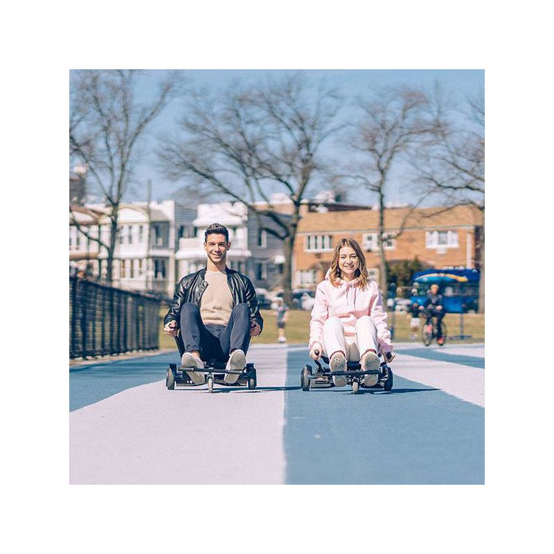 Hover-1 Chrome 2.0 Hoverboard/Buggy Combo – Black