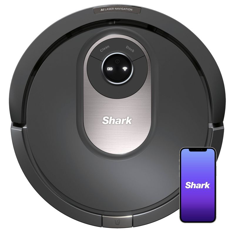 Shark AI Wi-Fi Connected Robot Vacuum with LIDAR Navigation -RV2011-2