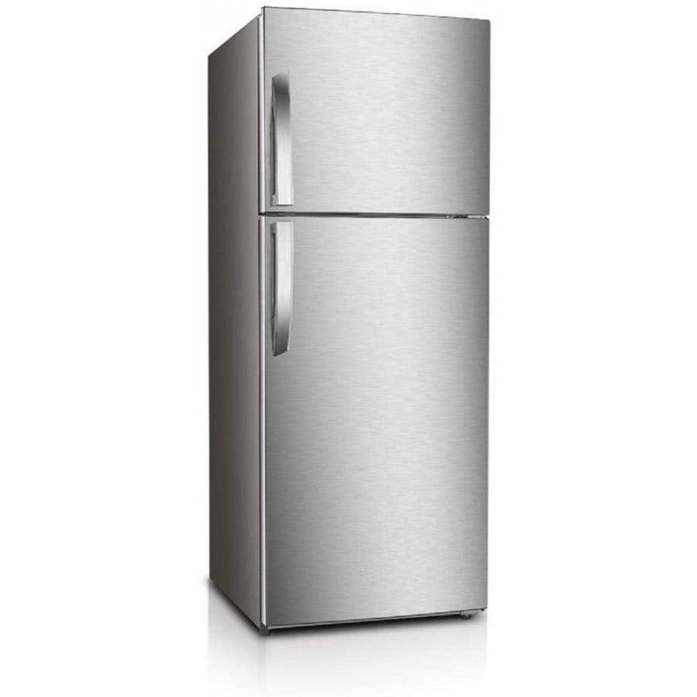 Premium 7.1 Cu. ft. Frost Free Top Freezer Refrigerator in Stainless Steel Look