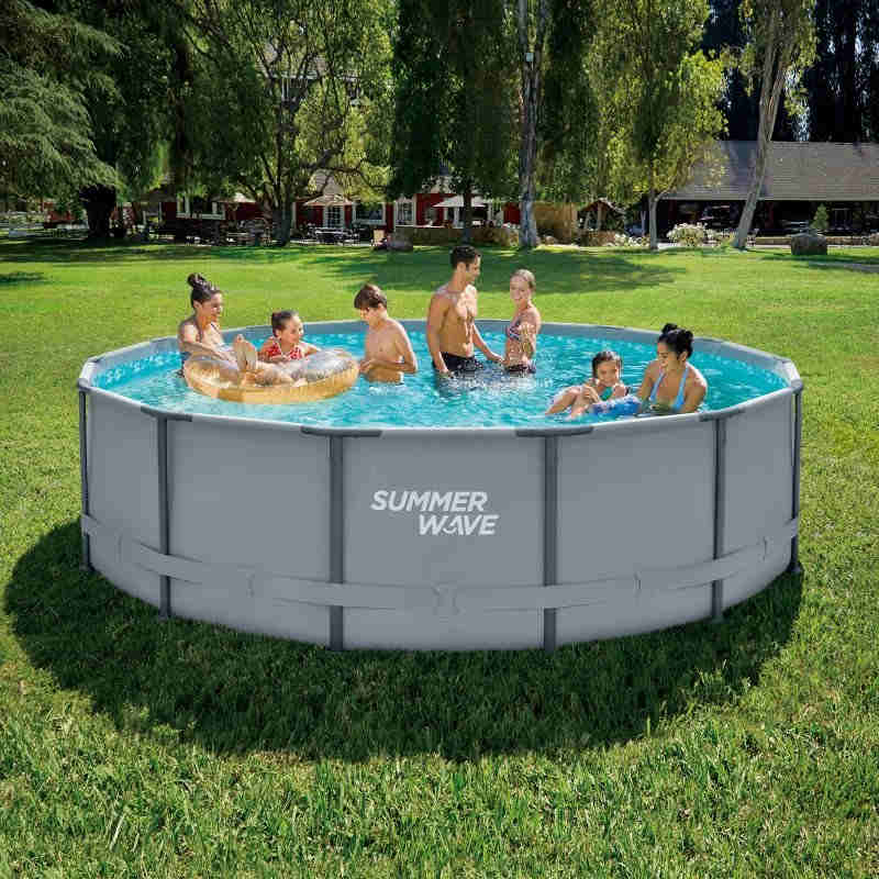 Pool-14 ft Round Elite Frame Above Ground Pool