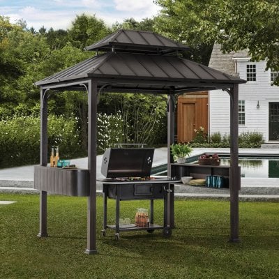 Member's Mark Hickory Hardtop Grill Gazebo