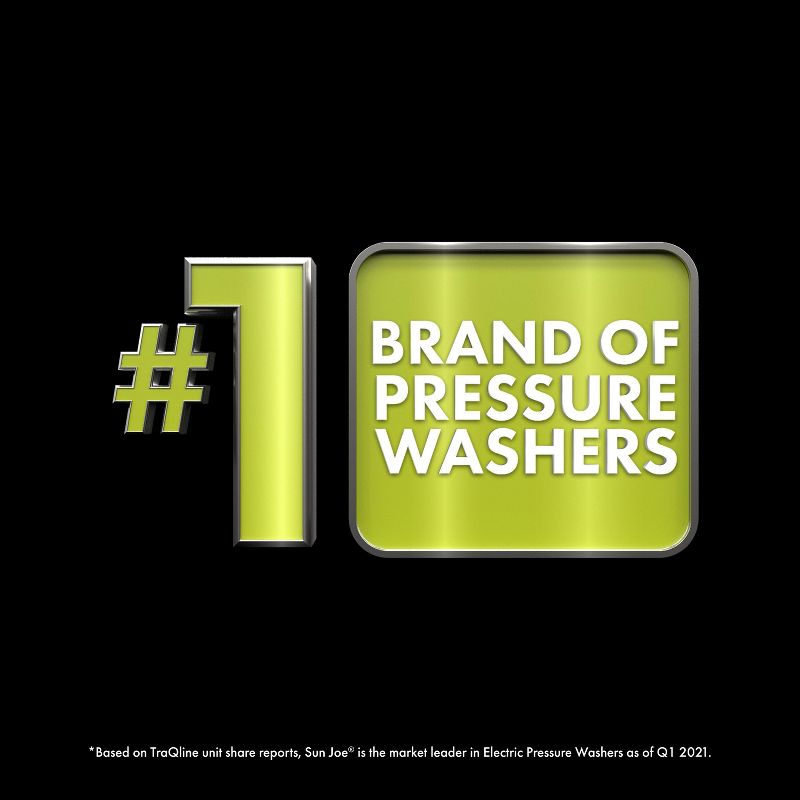 Sun Joe SPX3001 Electric Pressure Washer | 2030 PSI Max | 1.76 GPM | 14.5-Amp | Hose Reel.