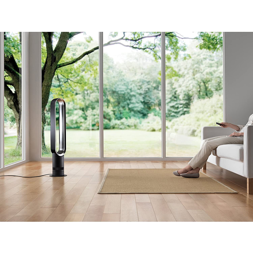 Dyson Cool AM07 Air Multiplier Tower Fan, FDS, Black/Nickel