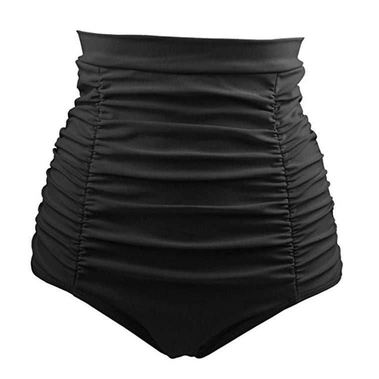 Bikini pentru costumul de baie, model nou cu talie material plisat, bine abdomenul