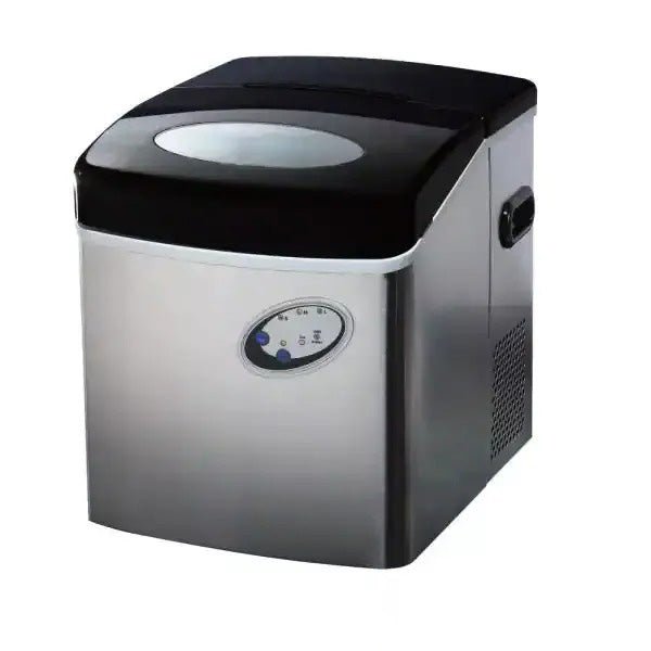 48 lb. Freestanding Ice Maker in Stainless Steel