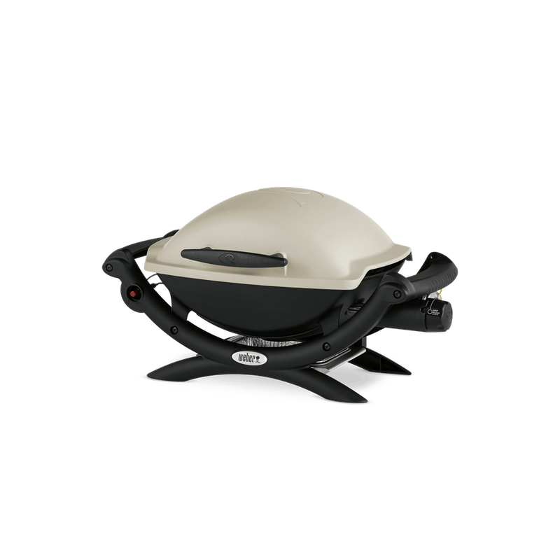 Weber Q 1000 1-Burner Portable Gas Grill, Titanium