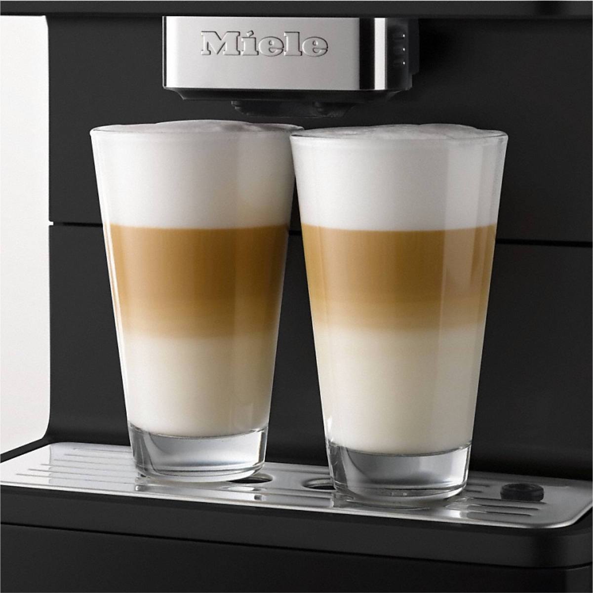 Miele CM6150 Super Automatic Countertop Coffee & Espresso Machine (Obsidian Black)