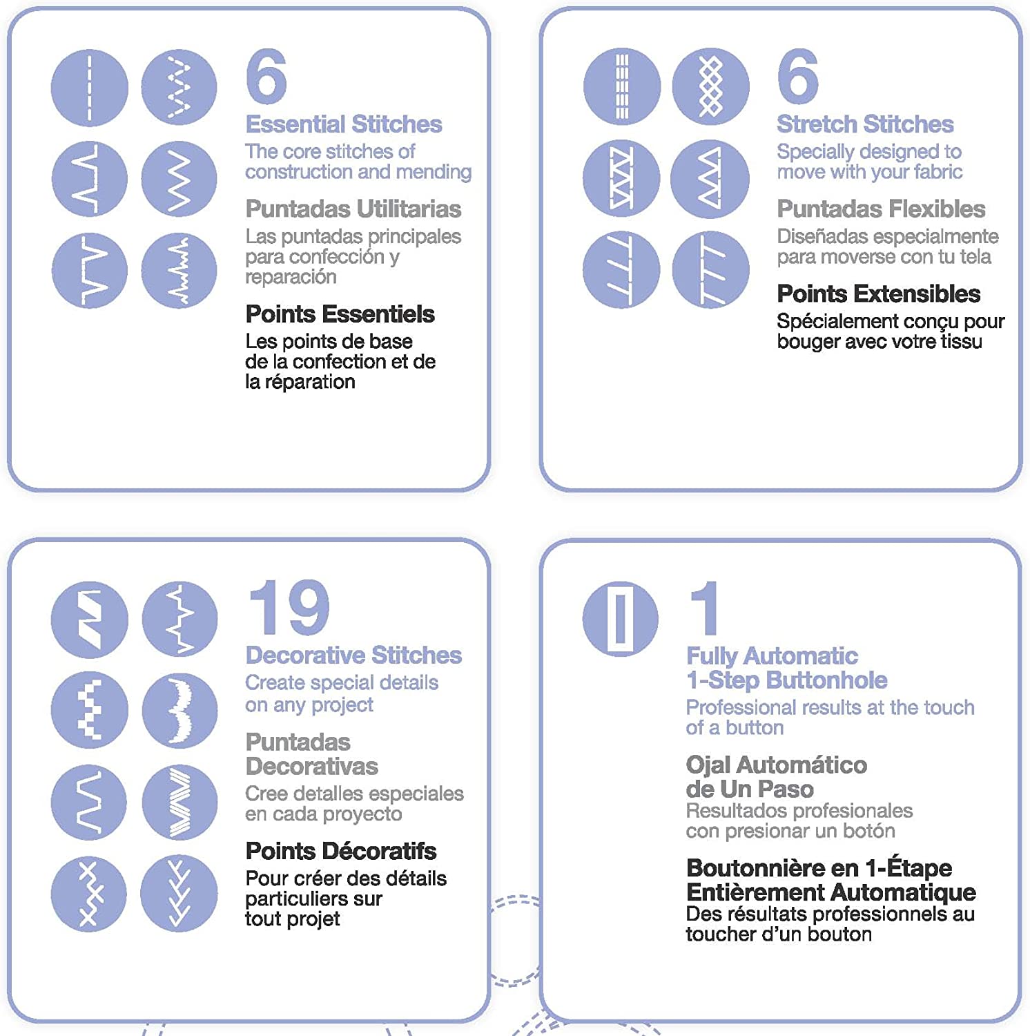 SINGER | Simple 3232 Sewing Machine, White