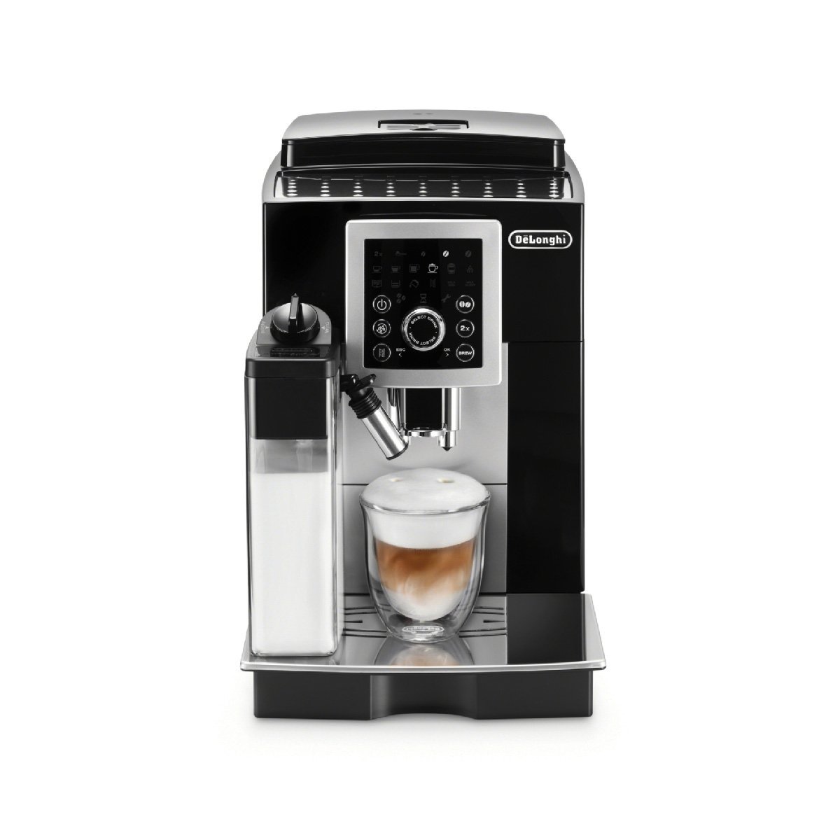 DeLonghi MAGNIFICA Smart Cappuccino Automatic with LatteCrema System ECAM23260SB – REFURBISHED