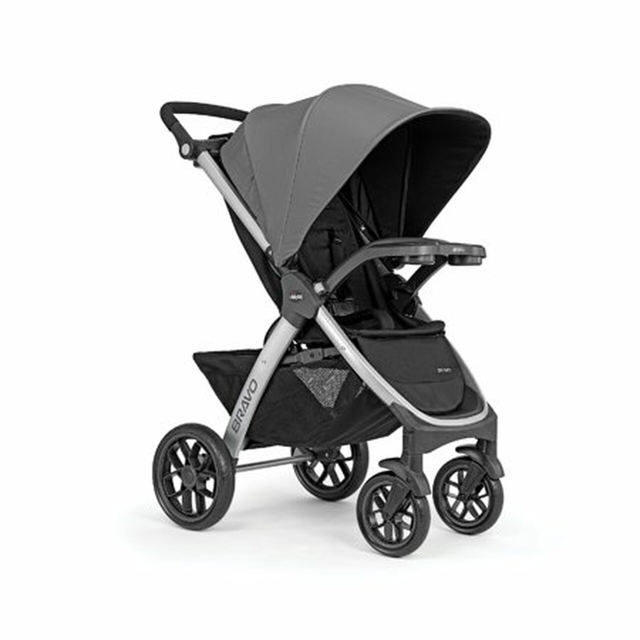 Chicco Bravo 3-in-1 Travel System including Bravo Quick-Fold Stroller and KeyFit 30 Infant Car Seat with Base, Calla