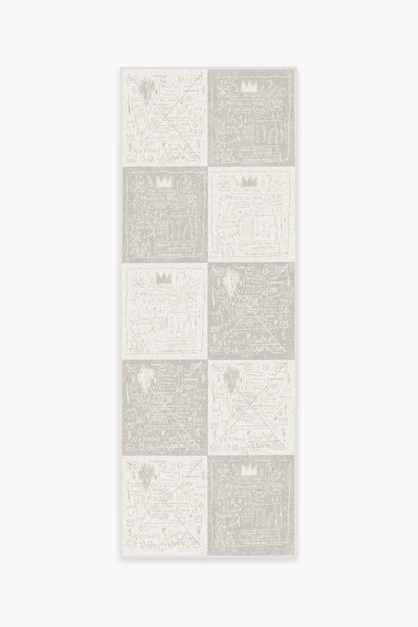 Jean-Michel Basquiat Beat Bop Pearl Rug