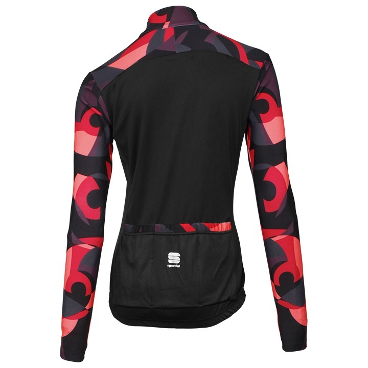 2017 Spоrtful Primavera Red Women Long Sleeve Cycling Jersey