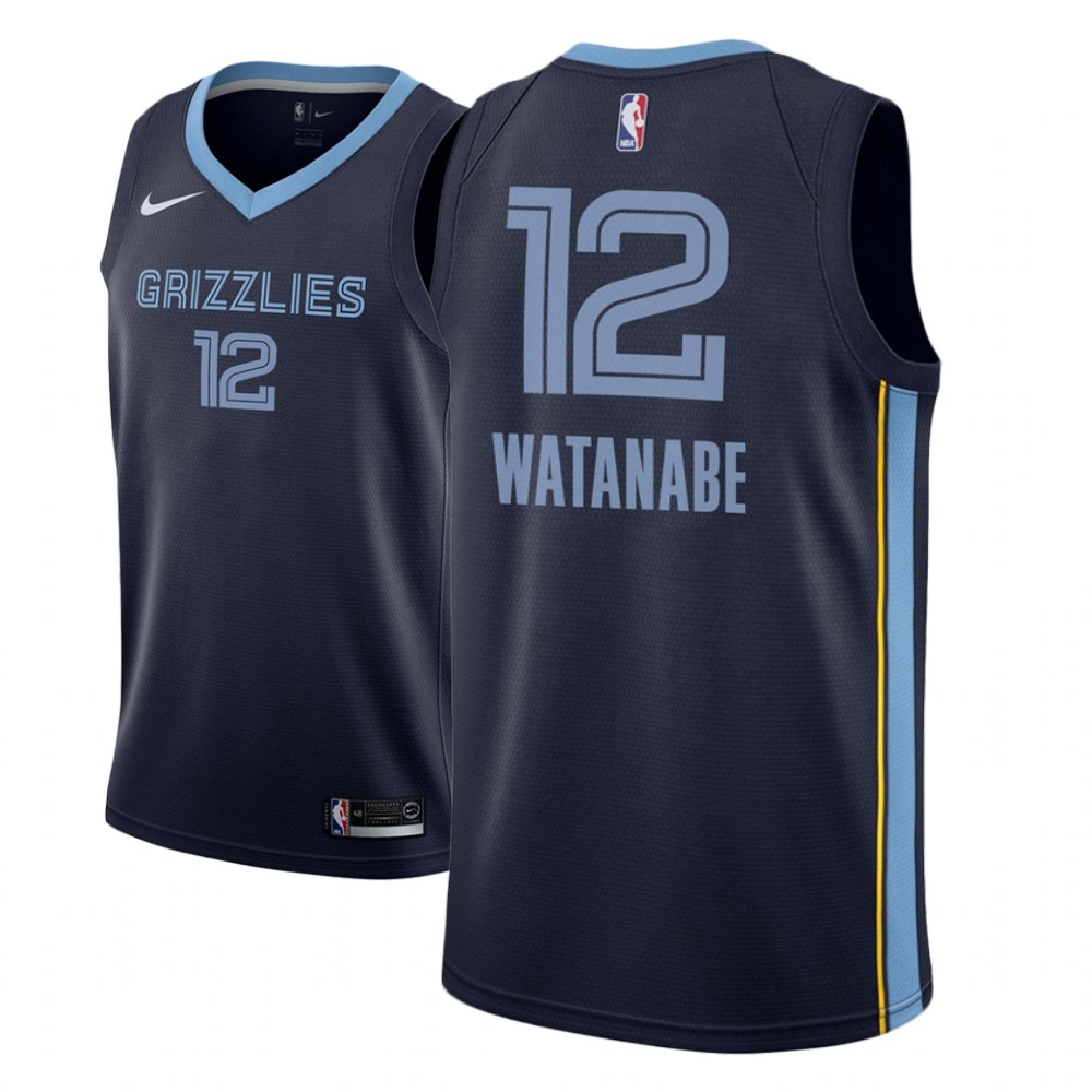 Men Yuta Watanabe Grizzlies Icon Edition Jersey