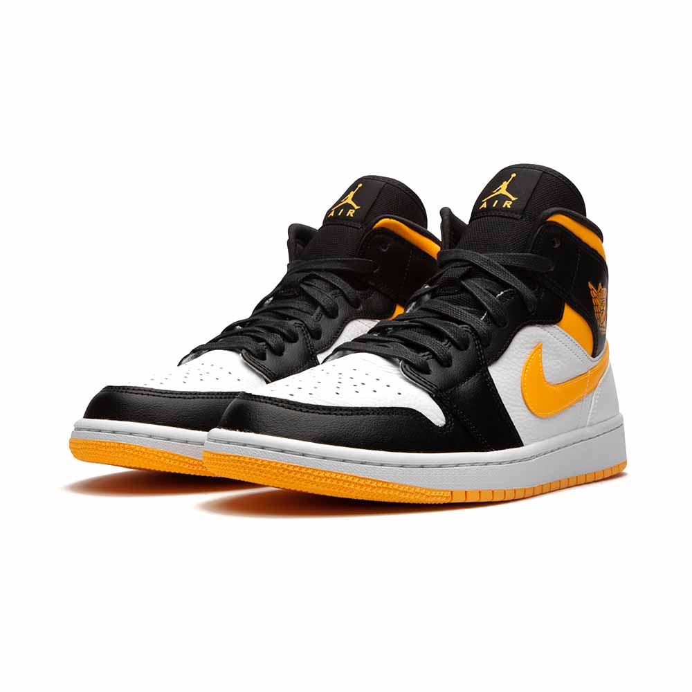 Jordan WMNS Air Jordan 1 Mid SE  ‘ Orange Black ‘ CV5276-107